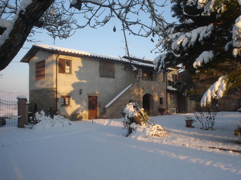 Neve in Agriturismo