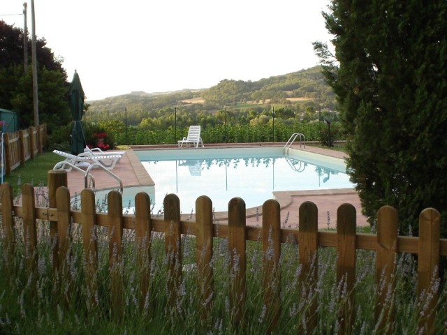 Piscine con vista panoramica su Campagna